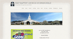 Desktop Screenshot of fbc-springfield.org